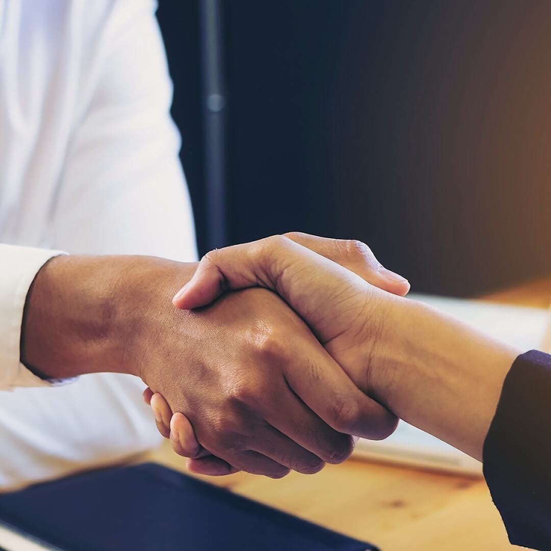 Handshake with new clients